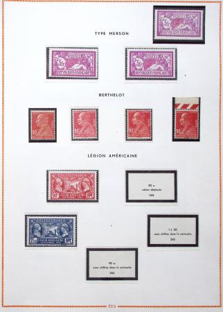 1900-1931 Joli lot comportant plusieurs timbres de