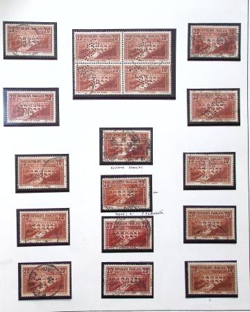 1900-1931 Joli lot comportant plusieurs timbres de