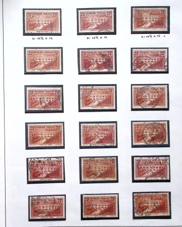 1900-1931 Joli lot comportant plusieurs timbres de