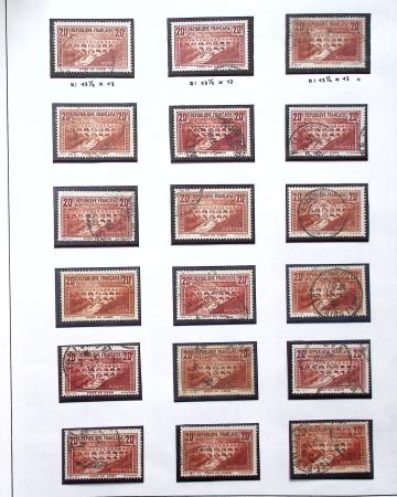 1900-1931 Joli lot comportant plusieurs timbres de