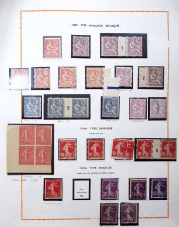 1900-1931 Joli lot comportant plusieurs timbres de