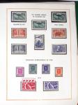 1900- 1959, Deux albums avec des timbres neufs et oblitérés