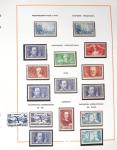 1900- 1959, Deux albums avec des timbres neufs et oblitérés