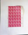 1900- 1959, Deux albums avec des timbres neufs et oblitérés