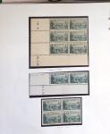 1900- 1959, Deux albums avec des timbres neufs et oblitérés