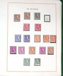 1900- 1959, Deux albums avec des timbres neufs et oblitérés