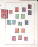 1900- 1959, Deux albums avec des timbres neufs et oblitérés