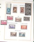 1900- 1959, Deux albums avec des timbres neufs et oblitérés