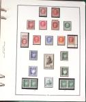 1900- 1959, Deux albums avec des timbres neufs et oblitérés