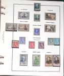 1900- 1959, Deux albums avec des timbres neufs et oblitérés