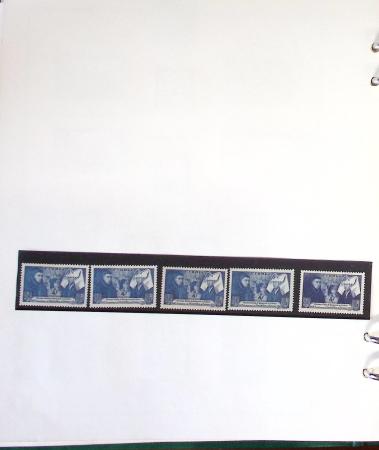 1900- 1959, Deux albums avec des timbres neufs et oblitérés