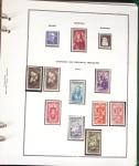 1900- 1959, Deux albums avec des timbres neufs et oblitérés