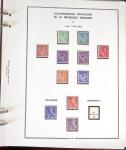 1900- 1959, Deux albums avec des timbres neufs et oblitérés