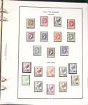 1900- 1959, Deux albums avec des timbres neufs et oblitérés