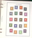 1900- 1959, Deux albums avec des timbres neufs et oblitérés