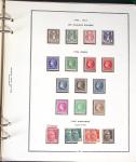1900- 1959, Deux albums avec des timbres neufs et oblitérés