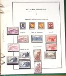 1900- 1959, Deux albums avec des timbres neufs et oblitérés
