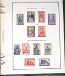 1900- 1959, Deux albums avec des timbres neufs et oblitérés