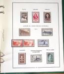 1900- 1959, Deux albums avec des timbres neufs et oblitérés