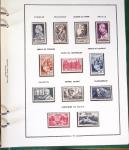 1900- 1959, Deux albums avec des timbres neufs et oblitérés