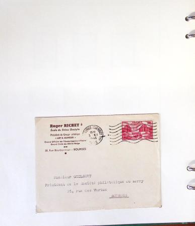 1900- 1959, Deux albums avec des timbres neufs et oblitérés