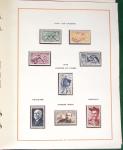 1900- 1959, Deux albums avec des timbres neufs et oblitérés