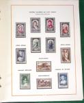 1900- 1959, Deux albums avec des timbres neufs et oblitérés