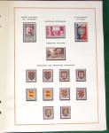 1900- 1959, Deux albums avec des timbres neufs et oblitérés