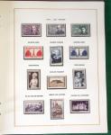 1900- 1959, Deux albums avec des timbres neufs et oblitérés