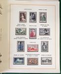 1900- 1959, Deux albums avec des timbres neufs et oblitérés