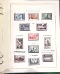 1900- 1959, Deux albums avec des timbres neufs et oblitérés
