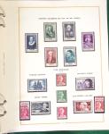 1900- 1959, Deux albums avec des timbres neufs et oblitérés