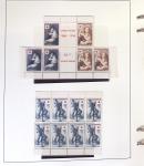 1900- 1959, Deux albums avec des timbres neufs et oblitérés