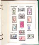 1900- 1959, Deux albums avec des timbres neufs et oblitérés