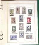1900- 1959, Deux albums avec des timbres neufs et oblitérés