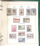 1900- 1959, Deux albums avec des timbres neufs et oblitérés