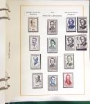 1900- 1959, Deux albums avec des timbres neufs et oblitérés