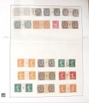 1900- 1959, Deux albums avec des timbres neufs et oblitérés