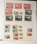 1900- 1959, Deux albums avec des timbres neufs et oblitérés