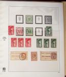 1900- 1959, Deux albums avec des timbres neufs et oblitérés