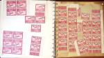 1900- 1959, Deux albums avec des timbres neufs et oblitérés