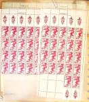1900- 1959, Deux albums avec des timbres neufs et oblitérés