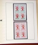 1900- 1959, Deux albums avec des timbres neufs et oblitérés