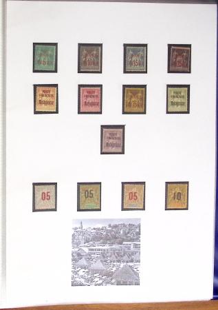 1892-1974, Collection en un album fait maison des COLONIES