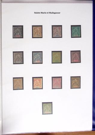 1892-1974, Collection en un album fait maison des COLONIES