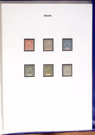1892-1974, Collection en un album fait maison des COLONIES