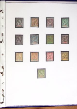 1892-1974, Collection en un album fait maison des COLONIES