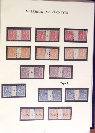 1900-1930, Collection en un album fait maison de Mouchon,