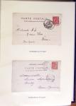 1900-1930, Collection en un album fait maison de Mouchon,