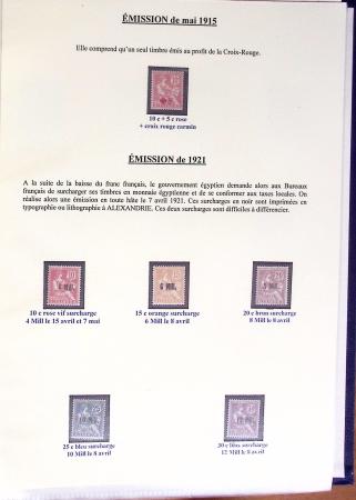 1900-1930, Collection en un album fait maison de Mouchon,
